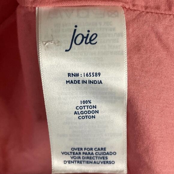 Joie Bondi Daytime Sleeveless Midi Dress Tea Rose Animal Print Size Medium - Picture 5 of 10